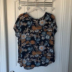 H&M floral blouse, 14